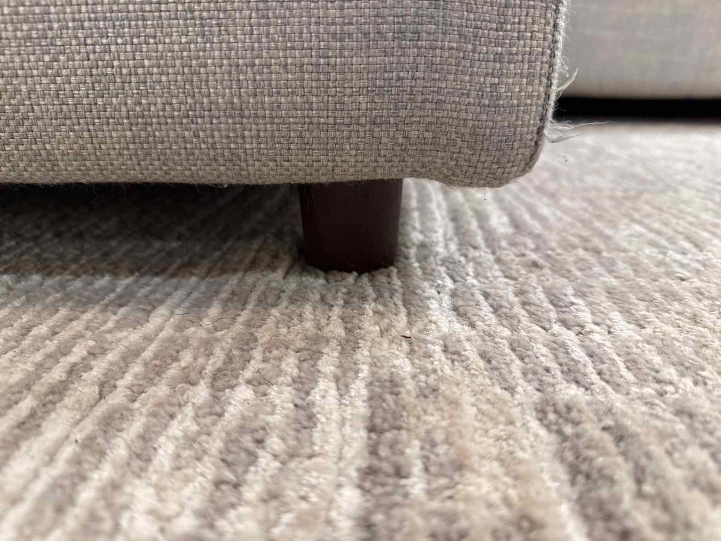 Crate & Barrel 'Barrett II' Sofa w/ Reversible Chaise