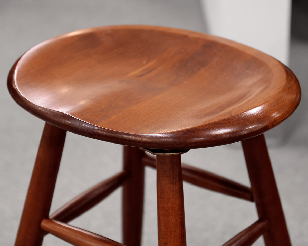 Set of 4 Cherry Counter Stools