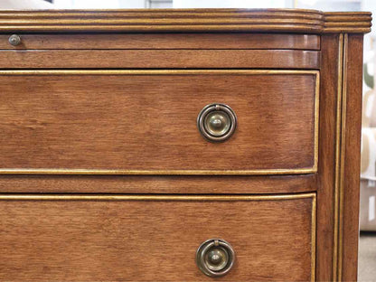Dessin Fournir Walnut 3 Drawer Accent Chest