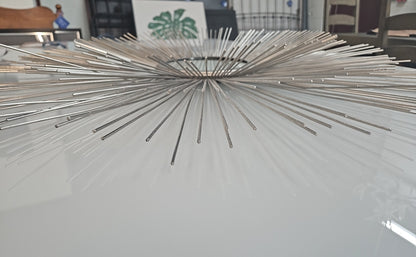 Silver Starburst Mirror
