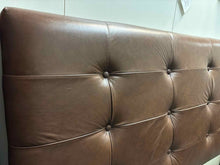 Skyline Furniture Tufted Leather King Bed