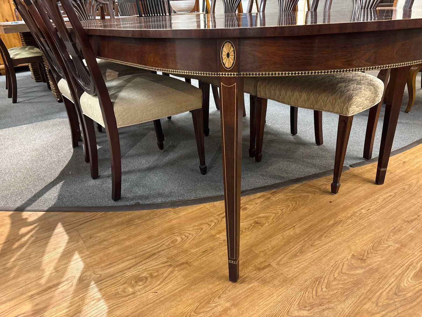Stickley Federal Style Dining Set w/ 8 Chairs