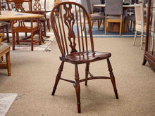 Set of Six Antique Colonial Solid Oak Side Chairs