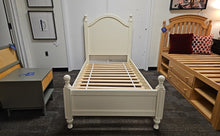 Pottery Barn Ivory Twin Bed