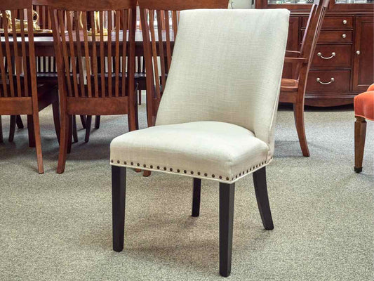 Set of 6 Pier 1 Imports Dining Chairs in Off-White Basketweave