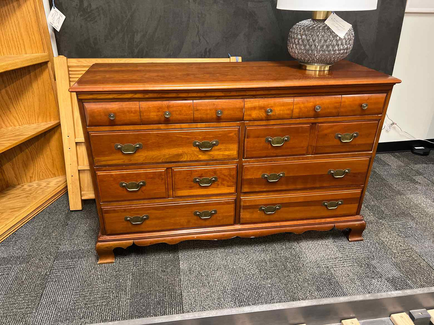 8 Drawer Cherry Dresser