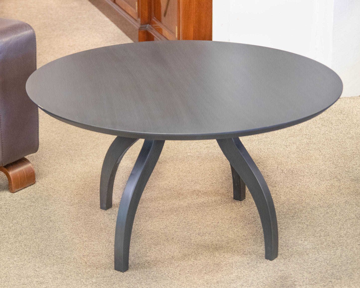 Gat Creek Leda 36" Cocktail Table in Hand Glazed River Rock Finish