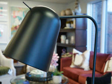 Contemporary Black Metal Floor Lamp