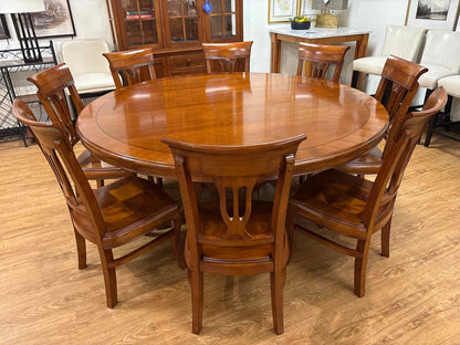 Mahogany Round Dining Table