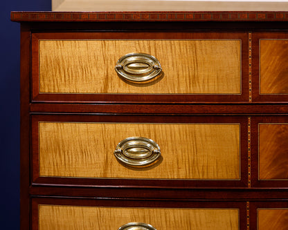 Stickley 4-Drawer Mahogany Colonial Williamsburg Accent Chest