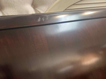 Ethan Allen Espresso King Bed