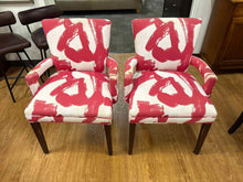 Pair of Mitchell Gold + Bob Williams Arm Dining Chairs
