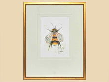 'Bee 2' in Gold Frame