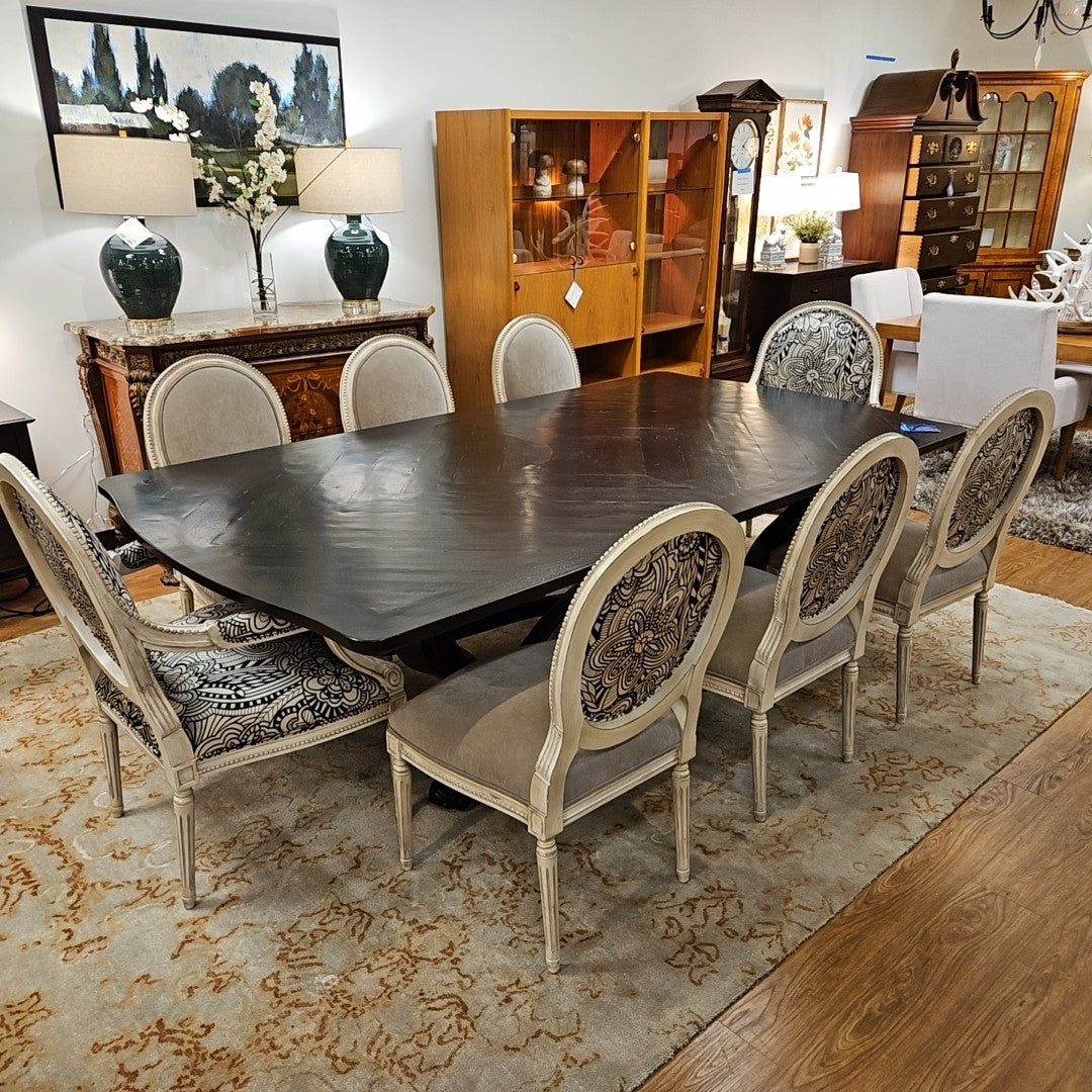 Edward Ferrell Set of 8 Louis XVI Dining Chairs