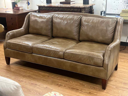 McKinley of Hickory Inc Leather Sofa
