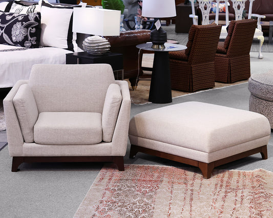 Article Ceni Chair and Ottoman