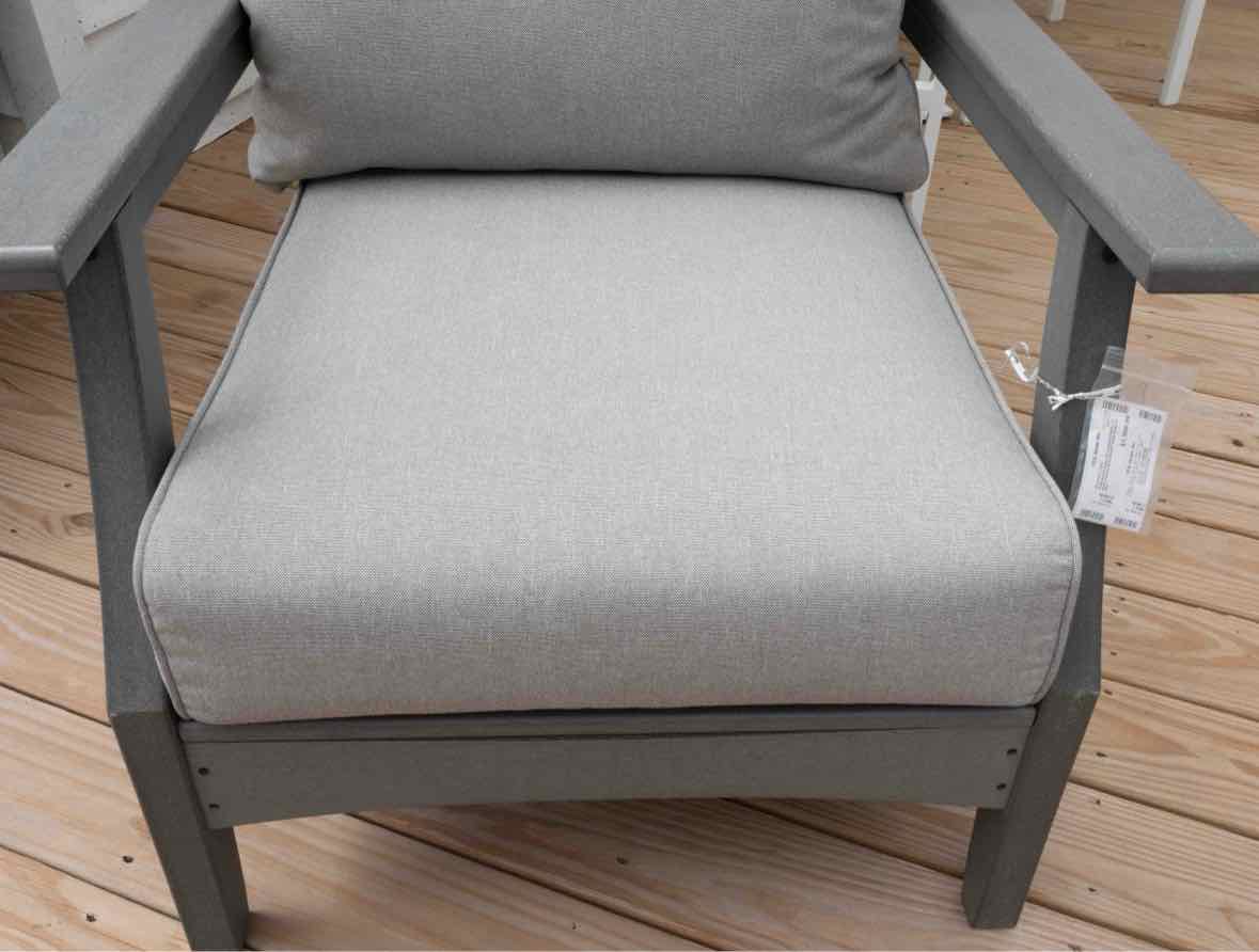 Polywood 3 Cushion Sofa, Pair of Arm Chairs , Cocktail Table Outdoor Set