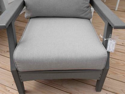 Polywood 3 Cushion Sofa, Pair of Arm Chairs , Cocktail Table Outdoor Set