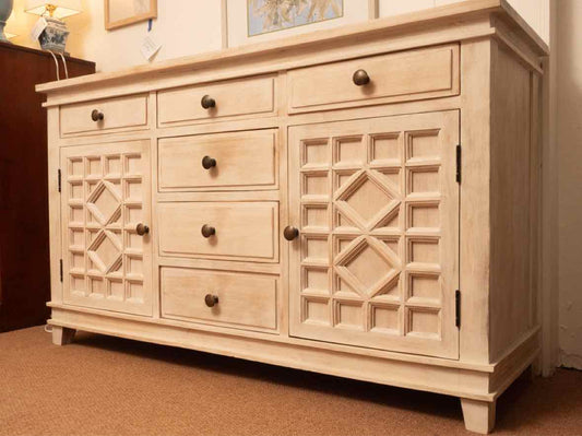 Pottery Barn Whitewashed 6 Drawer Dresser