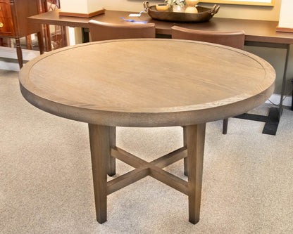 RH 'French Contemporary' Dark Stain Finish Dining Table