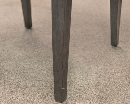 Bernhardt Set Of 10 Oyster Grey Upholstered Dining Chairs
