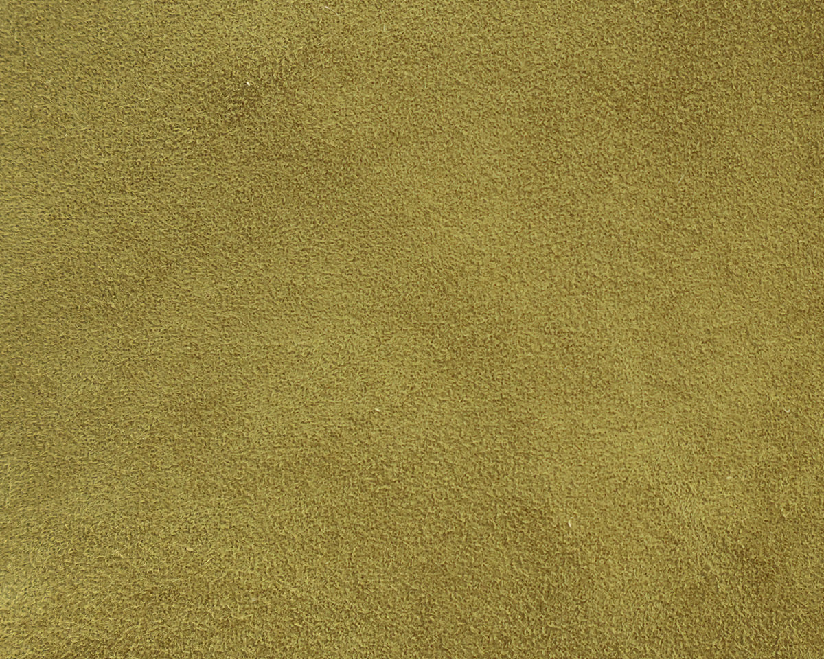 Bo Concept Loveseats Loveseat in Chartreuse Microsuede on Brushed Stainless Legs