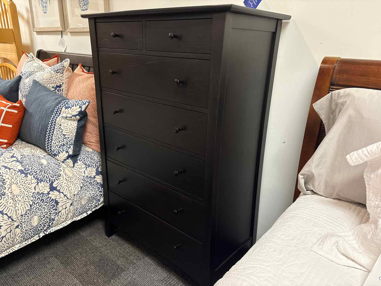 Circle Furniture 7-Drawer Tall Chest in Espresso