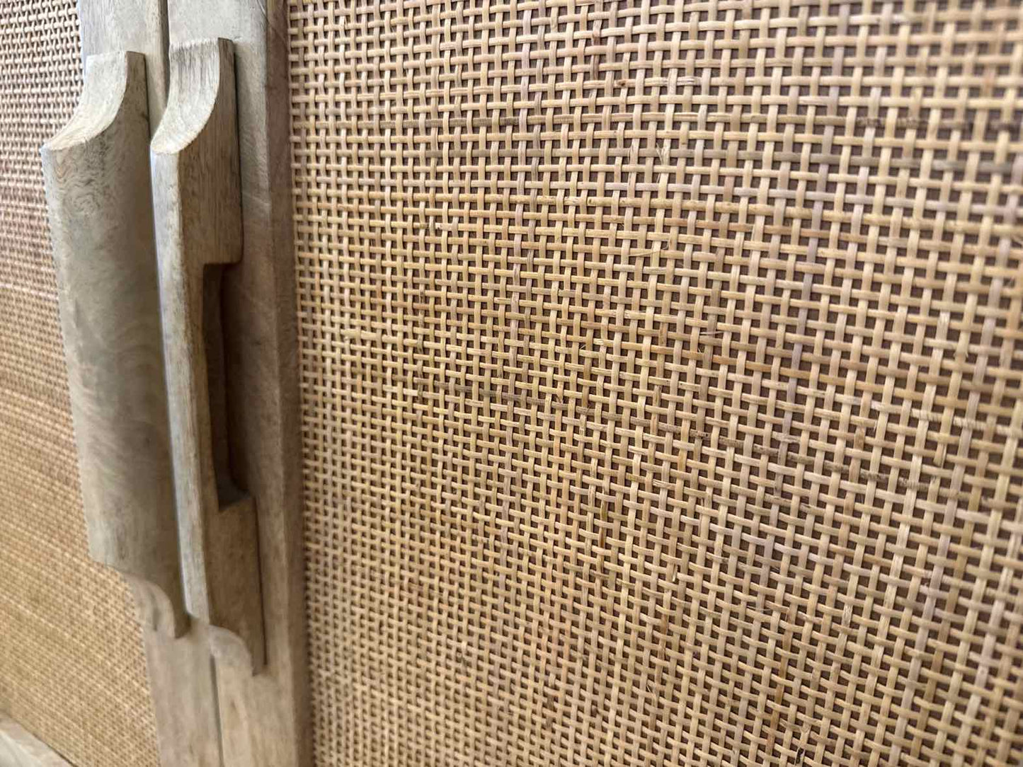 Powell 'Janie' Rattan Bar Cabinet