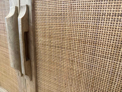 Powell 'Janie' Rattan Bar Cabinet