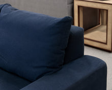 Lee Industries U Shaped 3-Piece Navy Sectional