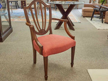 Pair of Baker Cherry Shield Back Dining Chairs