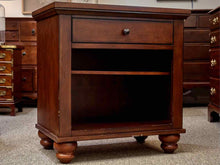 Aspen Home Cherry Finish 1 Drawer Nightstand with Open storage