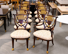 Set of Ten William Switzer Russian Neo-Classical Dining Chairs