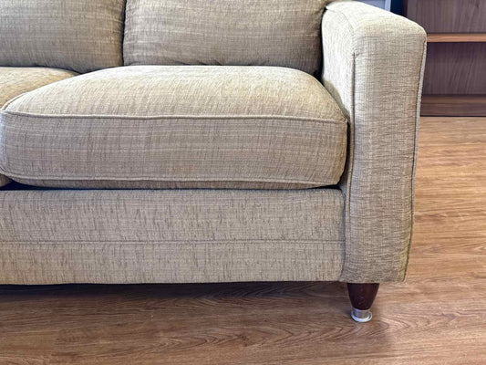 Bassett L-Shape Honey Sectional