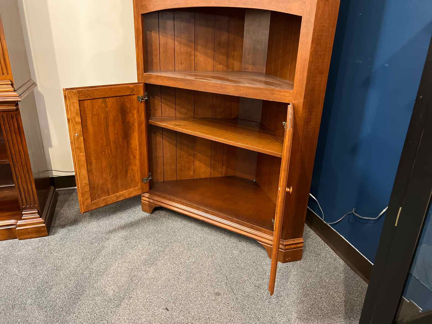 Cherry Corner Cabinet