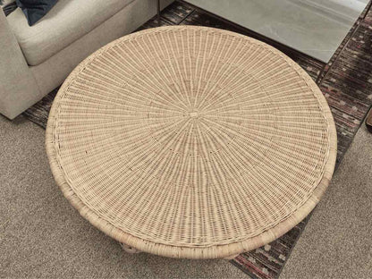 Serena & Lily 'Anguilla' Rattan Cocktail Table