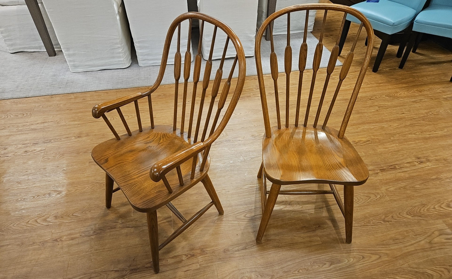 Richardson Brothers Oak Table & 6 Chair Set
