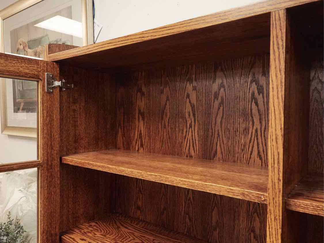 Michael's For Restoration Hardware Oak Mission Style Bookcase