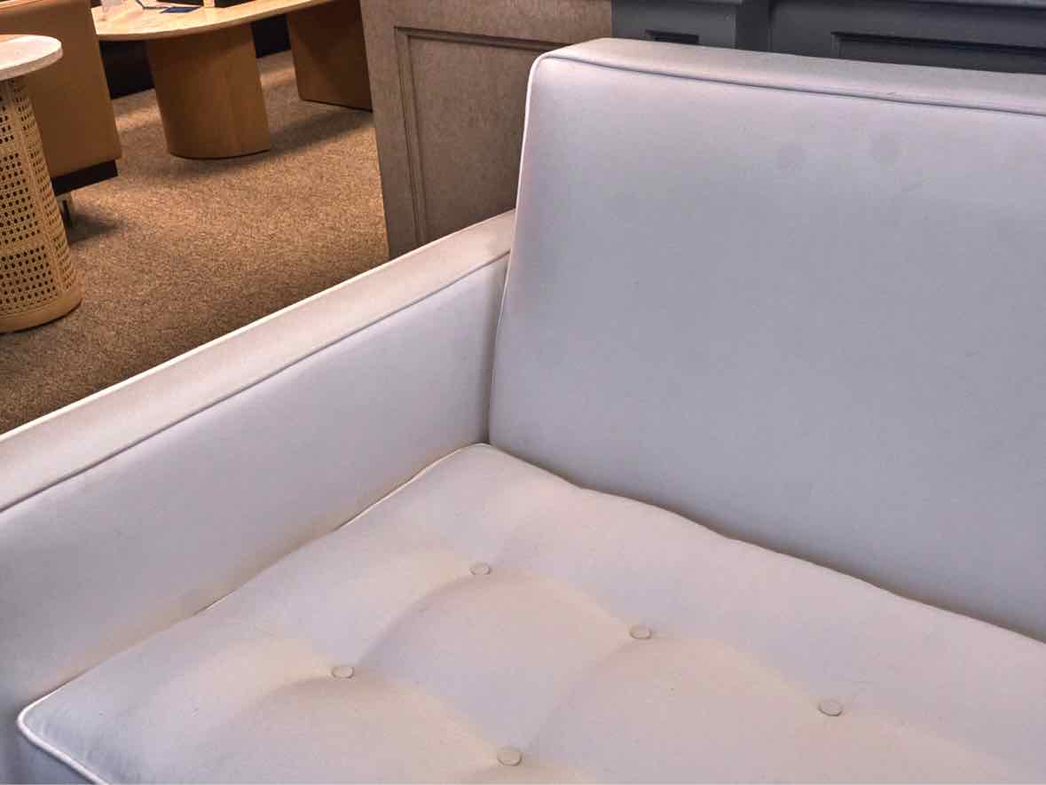 Dove White Tight Back Sofa