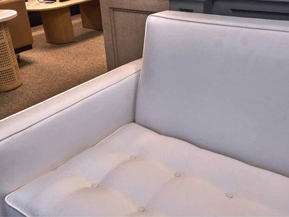 Dove White Tight Back Sofa