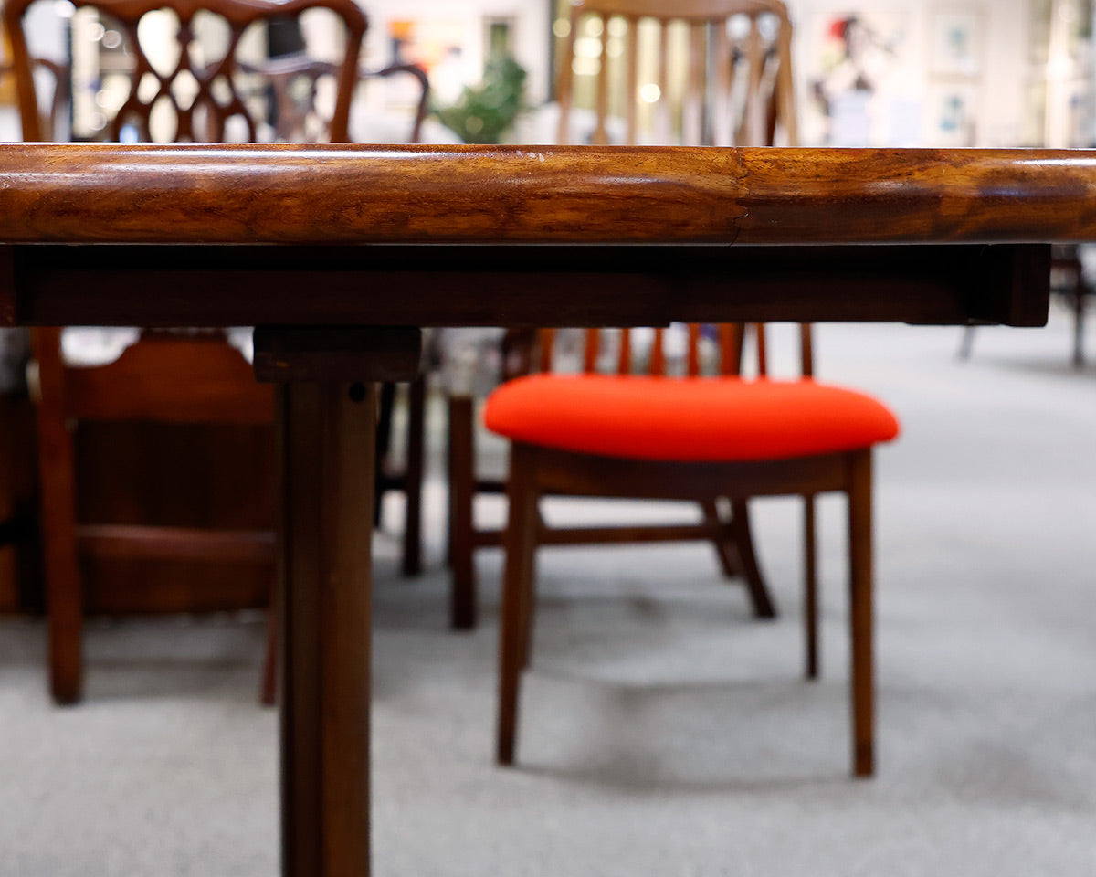 Dyrlund Danish Dining Table Set With 6 Chairs