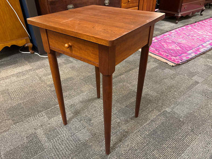 Tom Seely Cherry One Drawer Nightstand