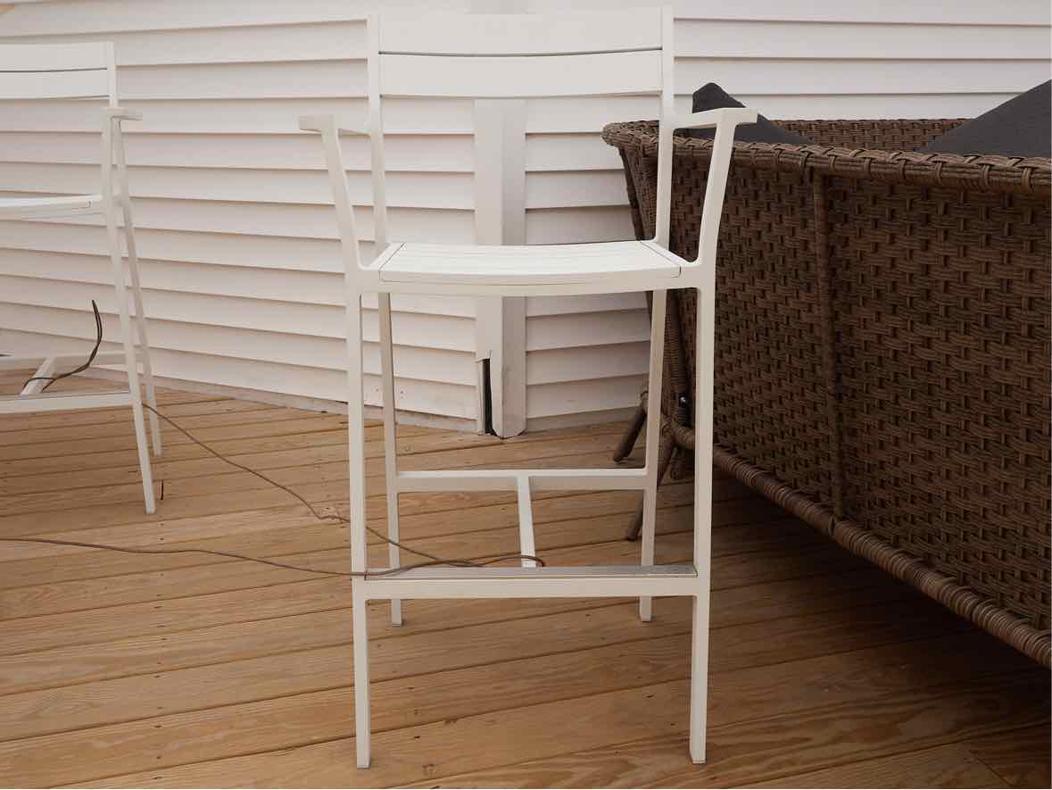 Case Furniture Outdoor Coated Aluminium Pub Height Table & Chairs