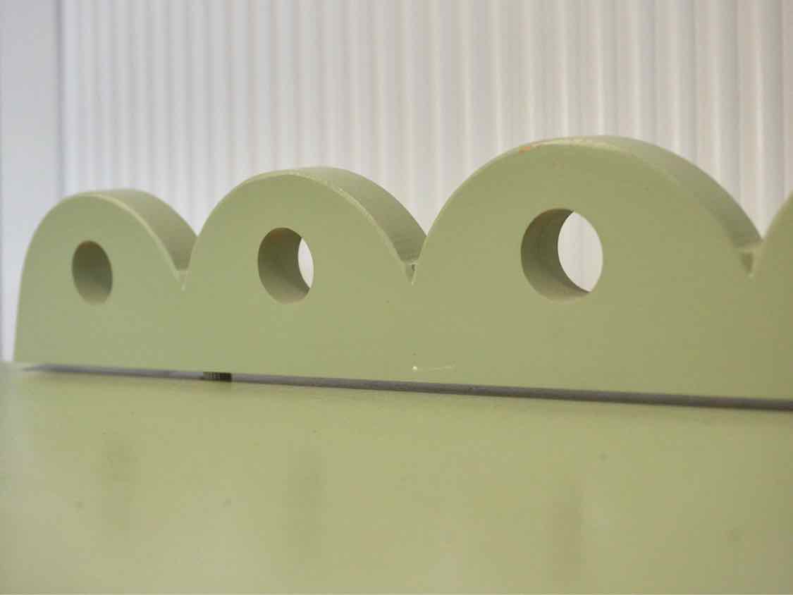 Maine Cottage 'Lizzie' Dresser in Green W/ White Knobs