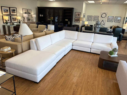 RH 'Modena' 5-Piece Sectional with Ottoman