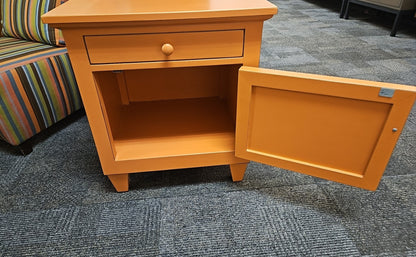 ABC Carpet & Home Side Table in Soft Orange