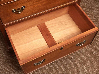 Craftique Cherry 3 Drawer Chest Includes Key