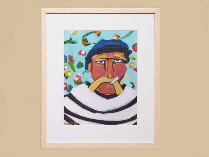 Framed Giclee 'Captains Psychedelic V'