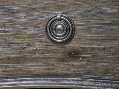 Pair of Dark Weathered Oak Two Drawer Nightstands