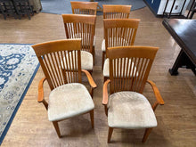Saloom Set of 6 Cherry Dining Chairs